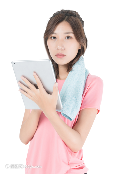 運動女性的數(shù)字動態(tài) 平板電腦重塑健身邊界